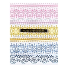 Spellbinders BetterPress Plate & Die Set - Pressed Lace Borders